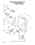 Diagram for 02 - Refrigerator Liner Parts