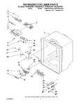 Diagram for 02 - Refrigerator Liner Parts