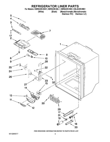 Diagram for KBRS22EVWH1