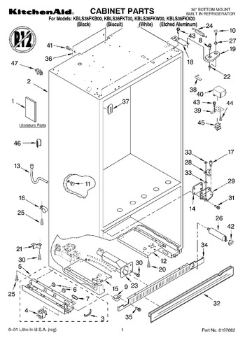 Diagram for KBLS36FKW00