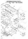 Diagram for 05 - Refrigerator Shelf