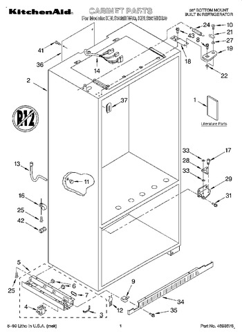 Diagram for KBLS36MHW00