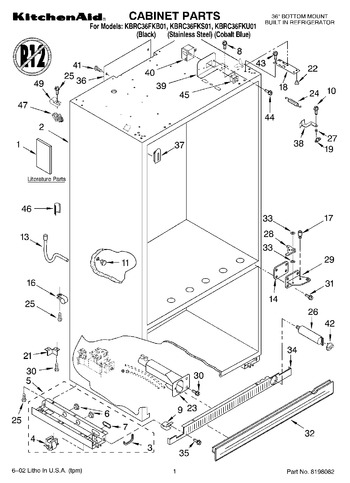 Diagram for KBRC36FKB01