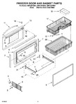 Diagram for 06 - Freezer Door And Basket