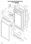 Diagram for 07 - Refrigerator Door Parts