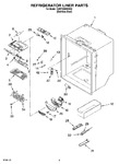 Diagram for 03 - Refrigerator Liner Parts