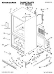 Diagram for 01 - Cabinet Parts