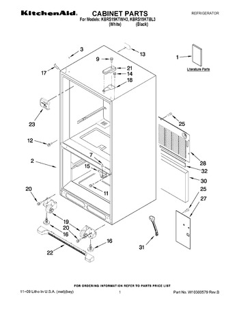 Diagram for KBRS19KTWH3