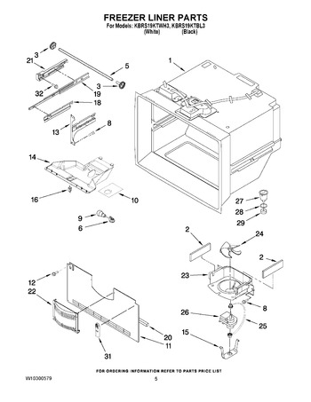 Diagram for KBRS19KTWH3