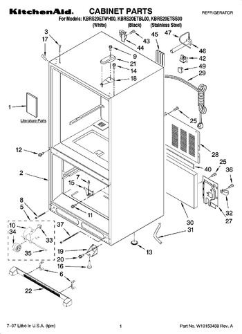 Diagram for KBRS20ETBL00