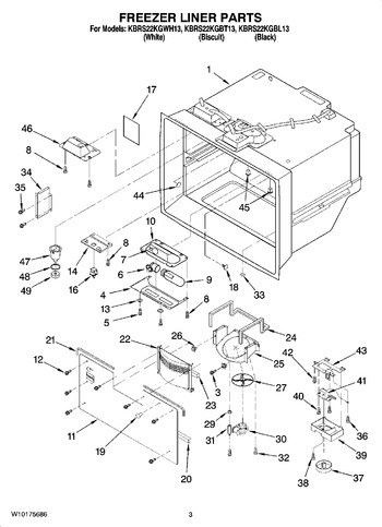 Diagram for KBRS22KGWH13