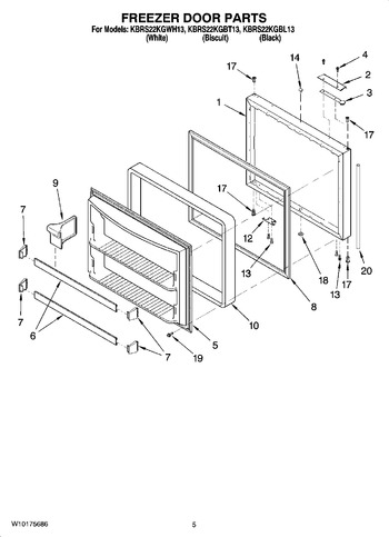 Diagram for KBRS22KGWH13