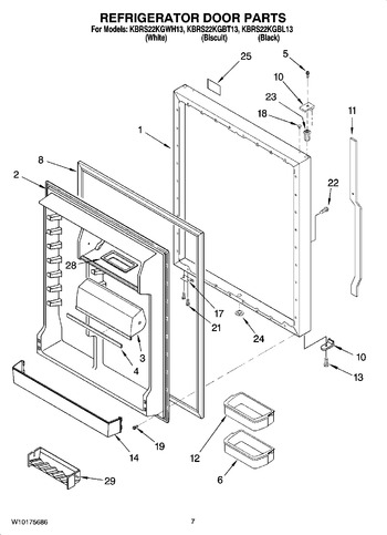 Diagram for KBRS22KGWH13