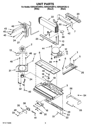 Diagram for KBRS22KGWH13