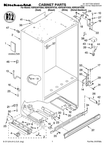 Diagram for KBRS36FKW00