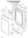 Diagram for 07 - Refrigerator Door Parts