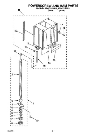 Diagram for KCCC151DWH0