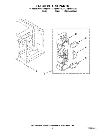 Diagram for KCMS1555SWH1