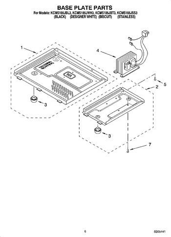 Diagram for KCMS185JWH3