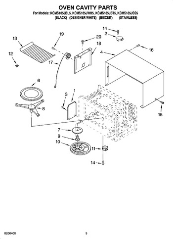 Diagram for KCMS185JBT5