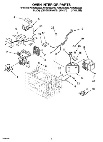 Diagram for KCMS185JBT5