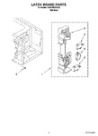 Diagram for 04 - Latch Board Parts