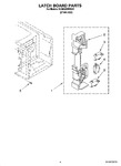 Diagram for 04 - Latch Board Parts