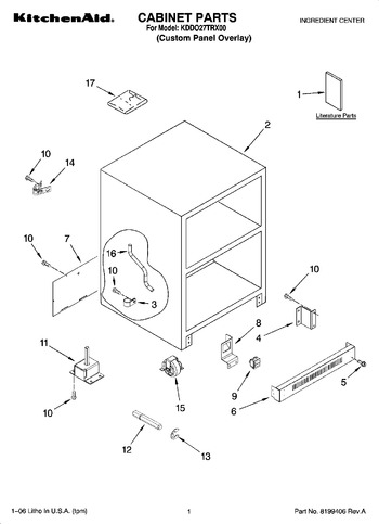 Diagram for KDDO27TRX00