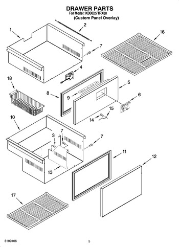 Diagram for KDDO27TRX00