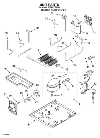 Diagram for KDDO27TRX00