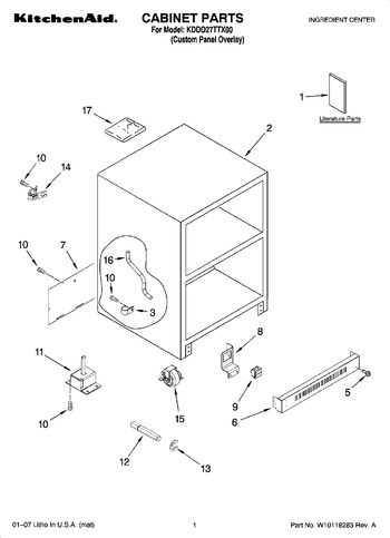 Diagram for KDDO27TTX00