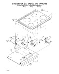 Diagram for 03 - Burner Box, Gas Valves, And Switches