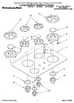 Diagram for 01 - Cooktop, Burner And Grate