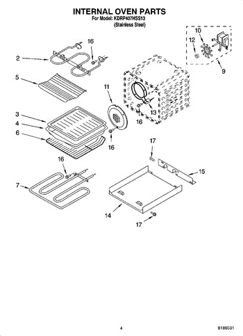 Diagram for KDRP407HSS13