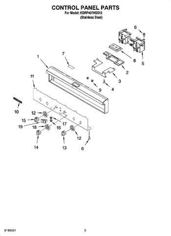 Diagram for KDRP407HSS13