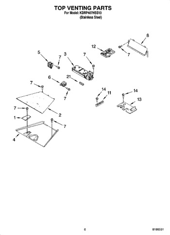 Diagram for KDRP407HSS13