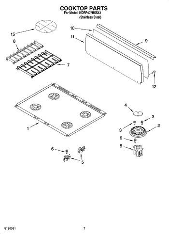 Diagram for KDRP407HSS13