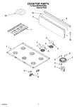 Diagram for 06 - Cooktop Parts