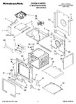 Diagram for 01 - Oven Parts