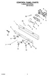 Diagram for 04 - Control Panel Parts