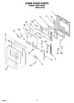 Diagram for 02 - Oven Door Parts