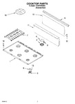 Diagram for 06 - Cooktop Parts