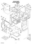 Diagram for 02 - Oven Parts