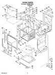 Diagram for 02 - Oven Parts