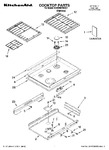 Diagram for 01 - Cooktop Parts