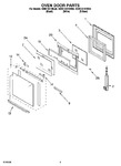 Diagram for 04 - Oven Door Parts