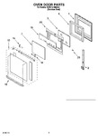 Diagram for 02 - Oven Door Parts