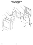 Diagram for 04 - Oven Door Parts