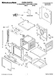 Diagram for 01 - Oven Parts