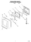 Diagram for 03 - Oven Door Parts